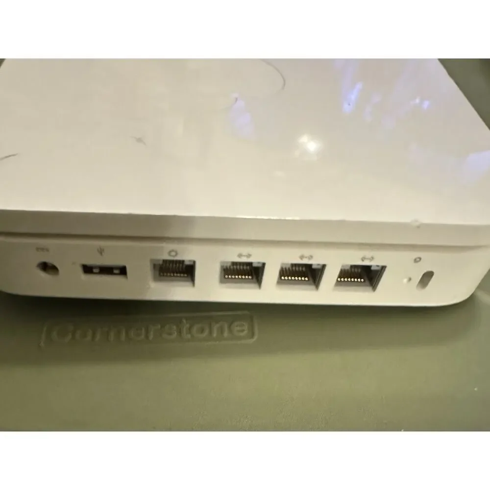 Apple AirPort Extreme Base Station WiFi Router A1354 4th Gen 802.11n Tested